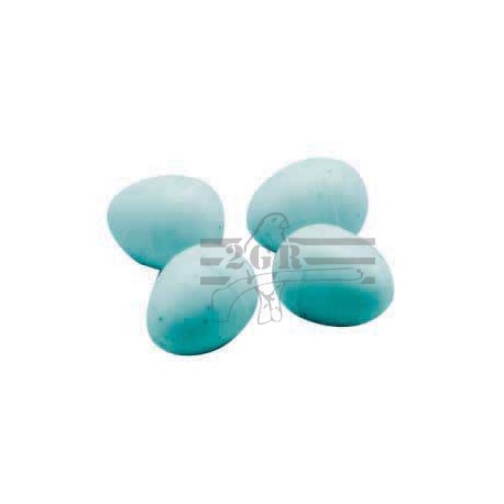 Uova piccole colorate 1,3x1,6h