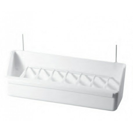 Mangiatoia universale con griglia bianca