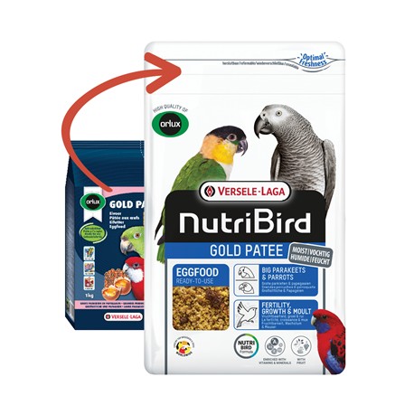 Gold Paté Parrocchetti & Pappagalli kg.1